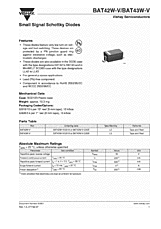 DataSheet BAT43W pdf